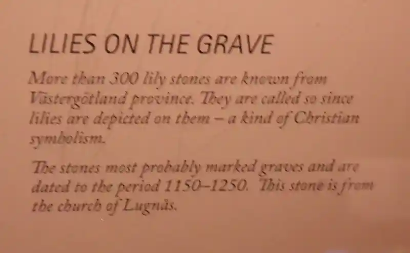 Lilies on the grave, Christian symbol